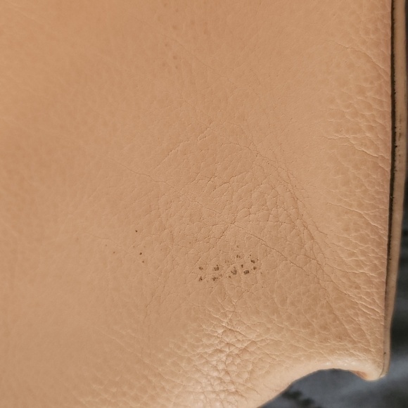 Mark and Graham coral leather tote - Picture 14 of 16